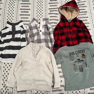 5 Toddler boy tops